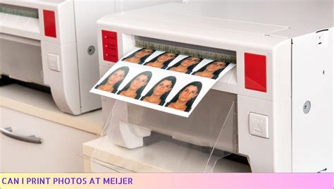 can i print photos at meijer without using my own printer?