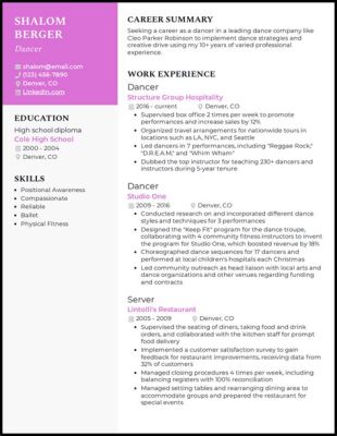 How to Write a Dance Resume: Navigating the Art of Dance in Words