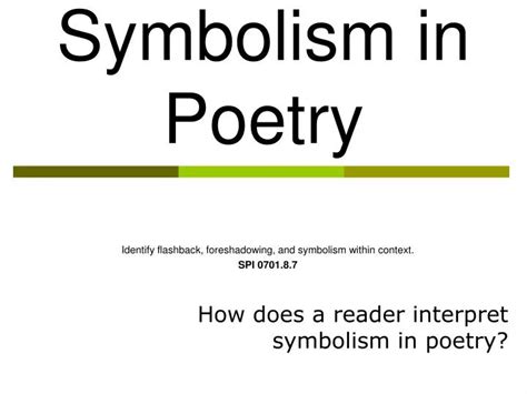 What Are Symbols in Poetry: A Deeper Dive into the Realm of Literary Expressions